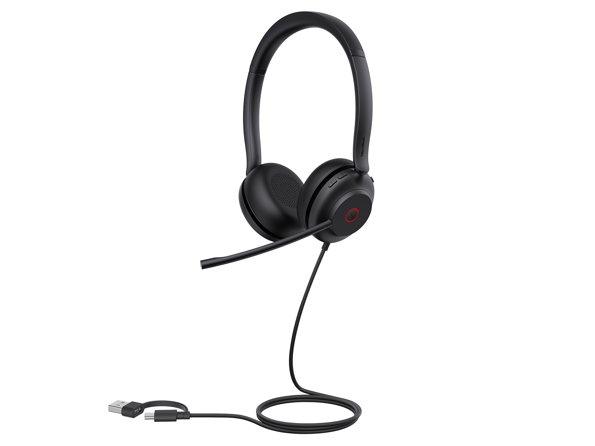 Проводная гарнитура Yealink UH35 Dual UC USB-C/A